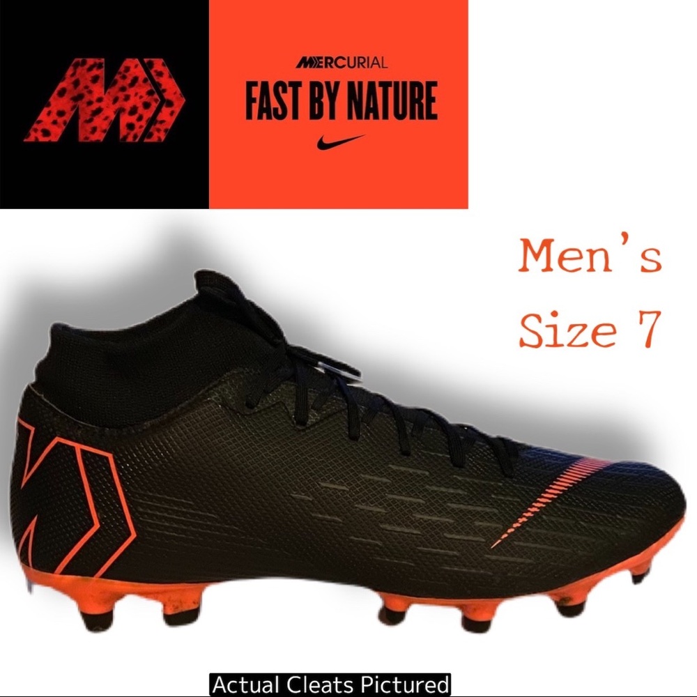 Nike Mens Soccer Size 7 Mercurial Academy Superfly Cleats AH7362-081 Futbol Sz 7